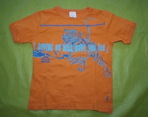 Oranje T-Shirt met Tijger van Cakewalk (92), Ophalen of Verzenden, Shirt of Longsleeve, Jongen, Cakewalk
