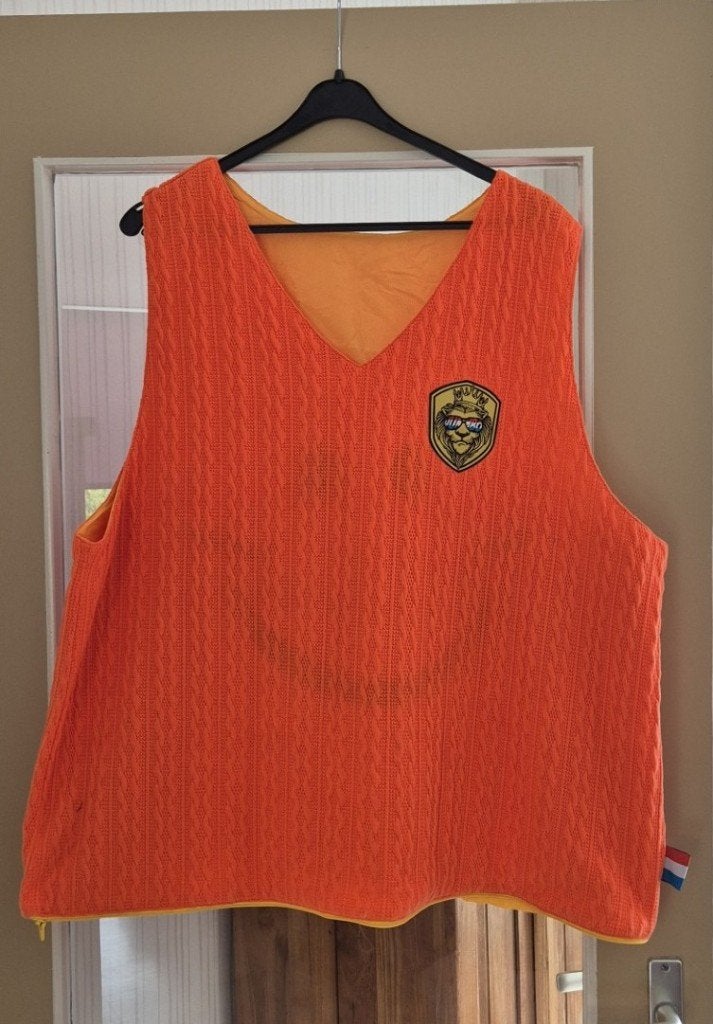 Dames/Heren Spencer, oranje, maat L, Kleding | Dames, Maat 42/44 (L), Nieuw, Oranje, Ophalen of Verzenden