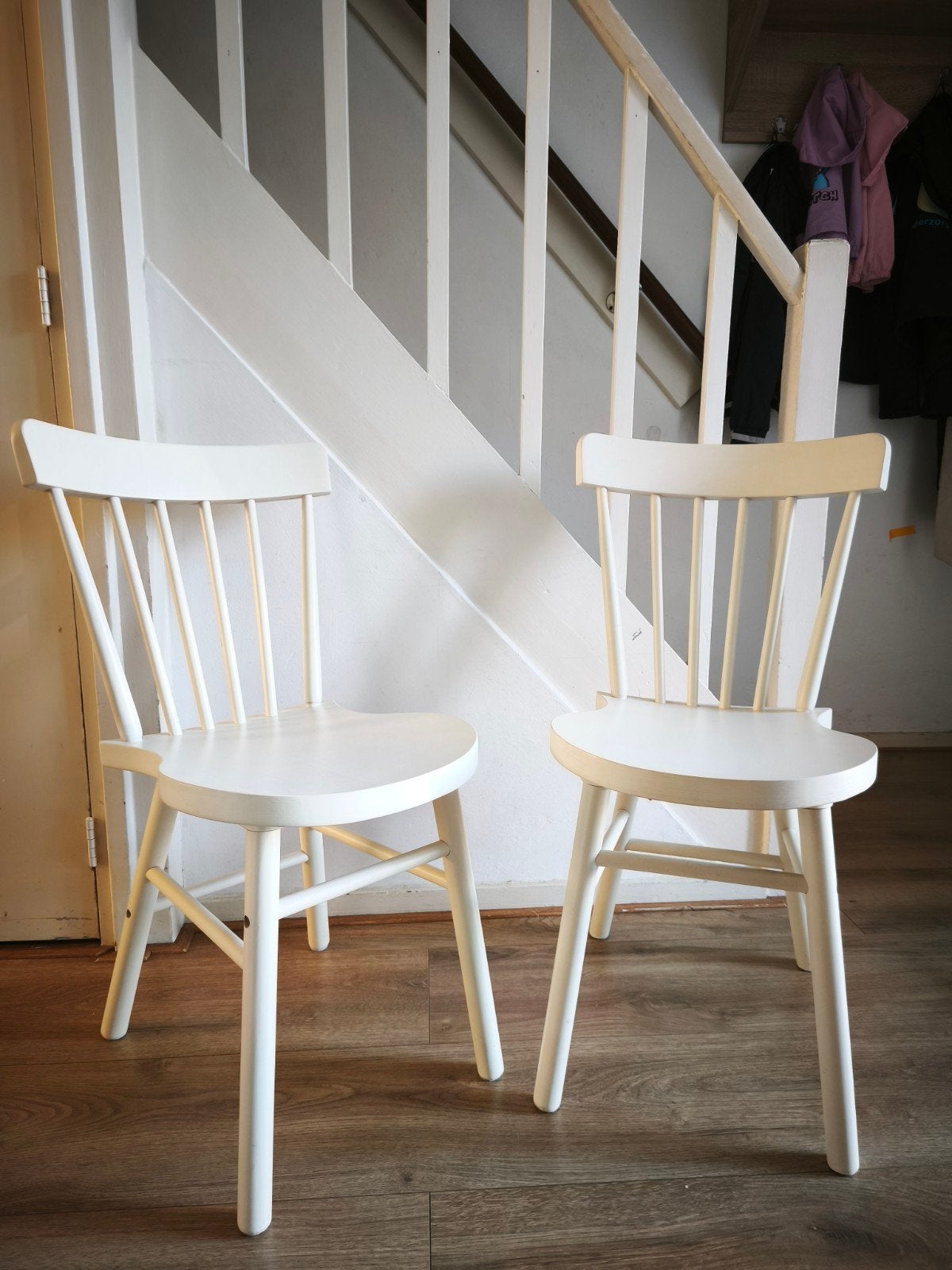 2 Norraryd Ikea stoelen - Zeer nette staat, Ophalen, Twee, Wit, Zo goed als nieuw