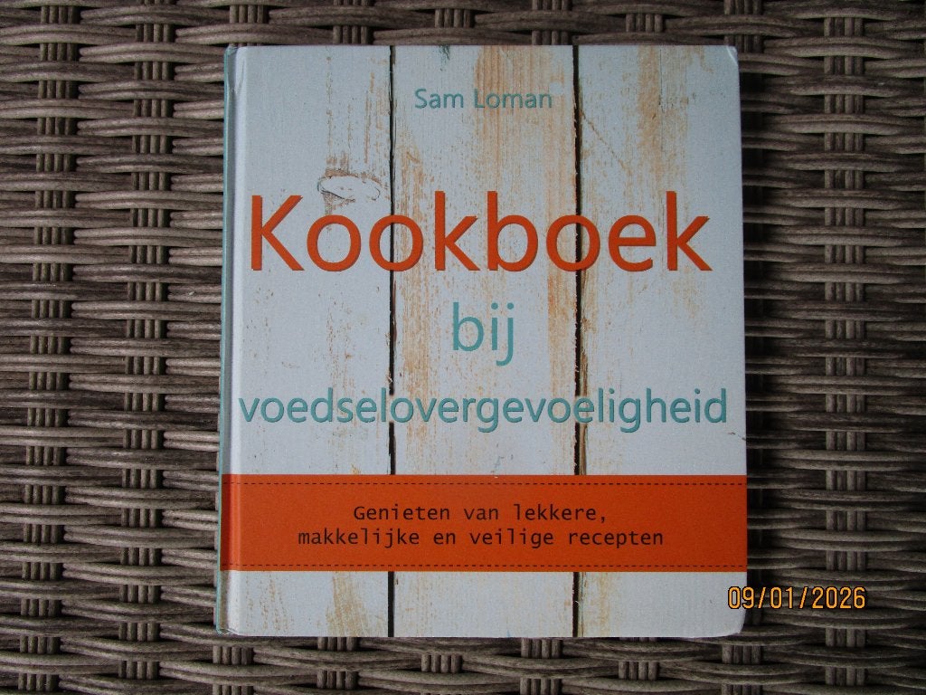 Kookboek bij voedselovergevoeligheid - Sam Loman, Boeken, Gezondheid, Dieet en Voeding, Gelezen, Ziekte en Allergie, Ophalen of Verzenden