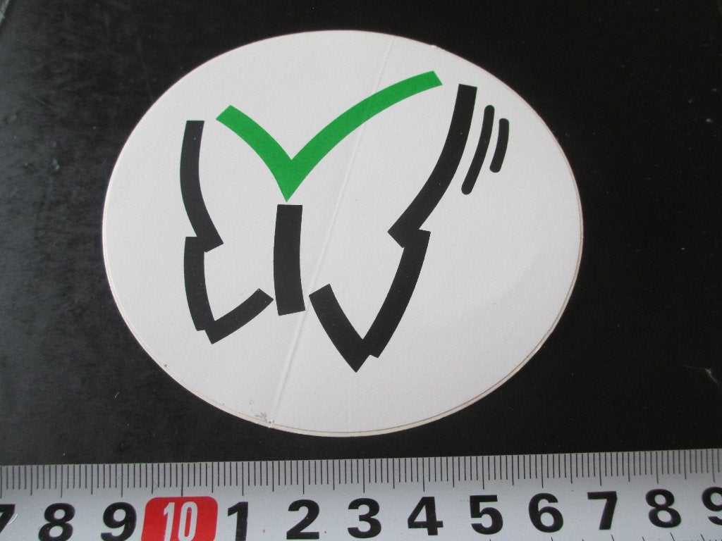 sticker opel zomercheck strip vlinder vinkje *, Ophalen, Zo goed als nieuw