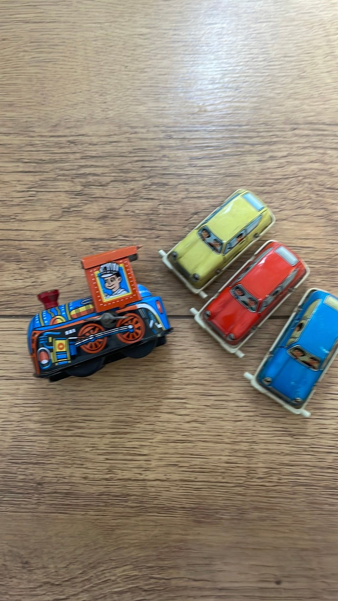 Mini locomotive MS 237 en mini autootjes, Ophalen of Verzenden, Zo goed als nieuw