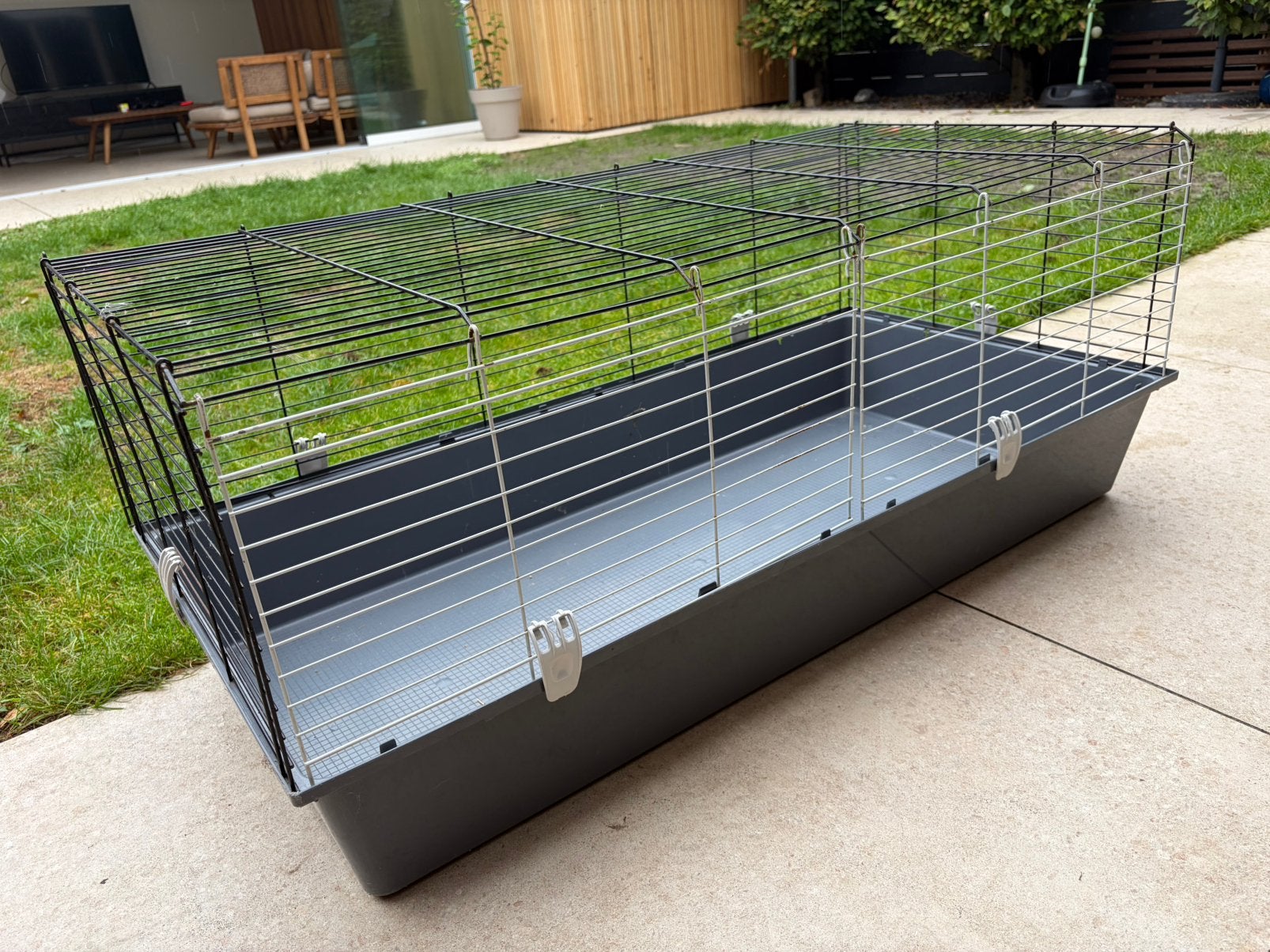 Binnenren knaagdieren konijnen inclusief ontlastingbak., Dieren en Toebehoren, Kooi, Gebruikt, Hamster, 75 tot 110 cm