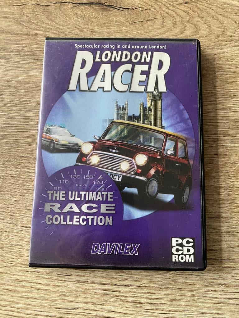 London Racer PC – Davilex klassieker, Spelcomputers en Games, Gebruikt, 1 speler, Racen en Vliegen, Ophalen of Verzenden