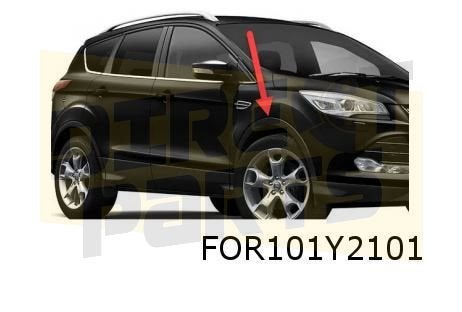 Ford C-Max, Focus (9/10-12/19) wielkuiplijst Links Origineel