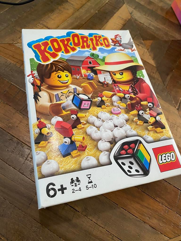 LEGO Kokoriko 3863 Bordspel - Compleet en in goede staat, Drie of vier spelers, Ophalen of Verzenden, Gebruikt