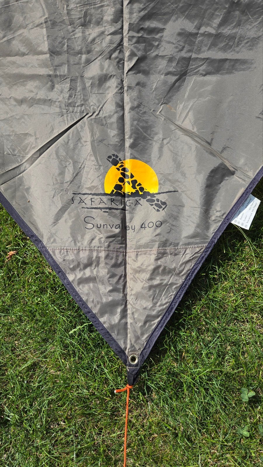 Sunvalley Tarp 400 met 2 stokken - Safarica, Ophalen, Gebruikt, Tot en met 2