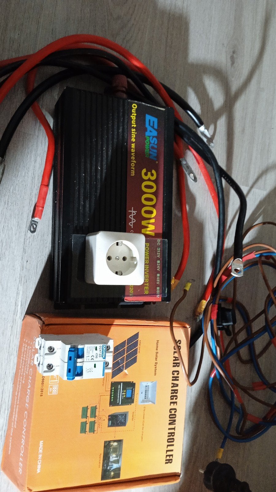 EASUN 3000W Omvormer met Solar Laadcontroller, Ophalen of Verzenden