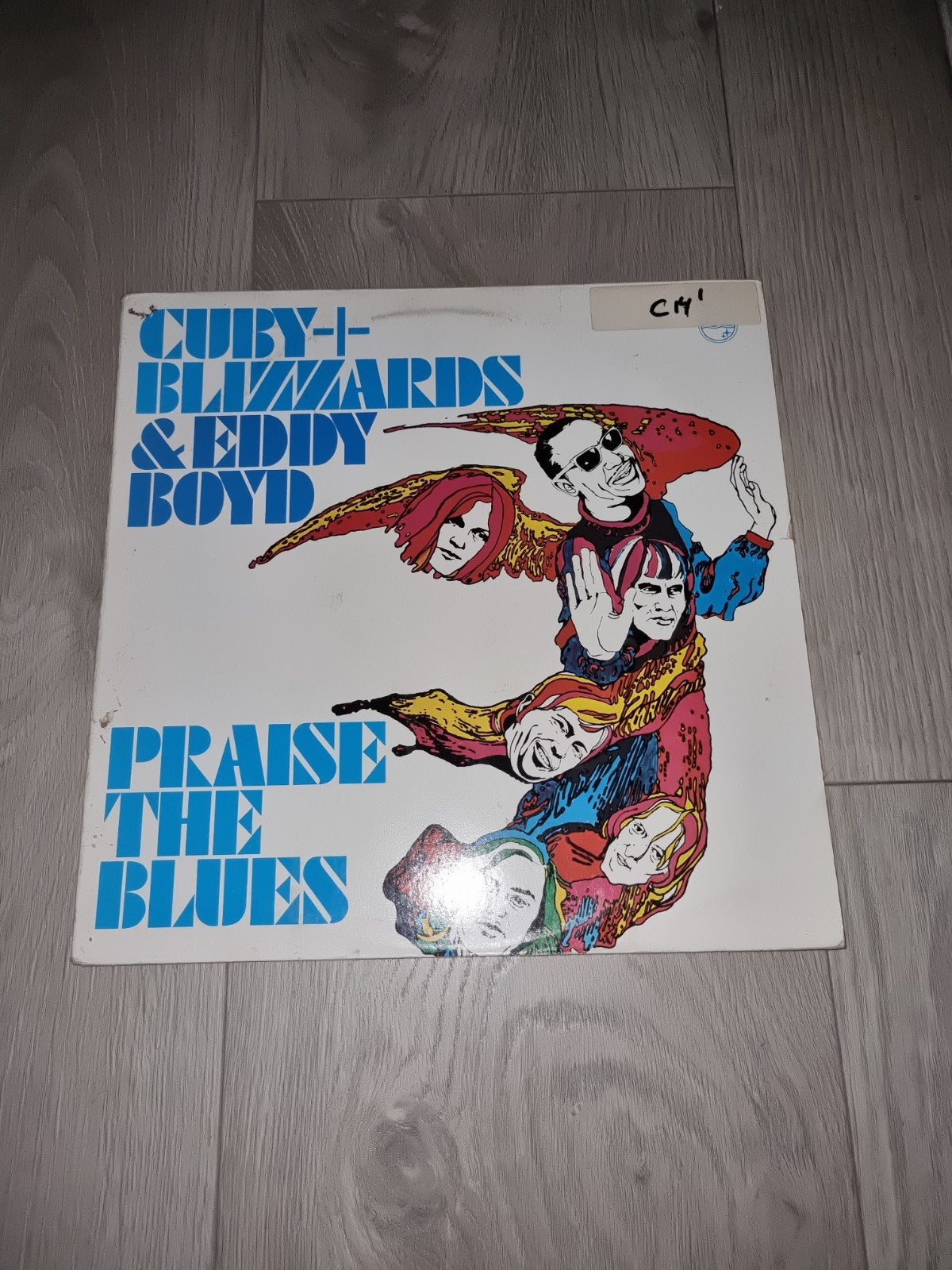 Elpee van  Cuby + Blizzards & Eddy Boyd : Pruisen the blues, Cd's en Dvd's, Ophalen of Verzenden, Gebruikt, 12 inch, Blues Rock