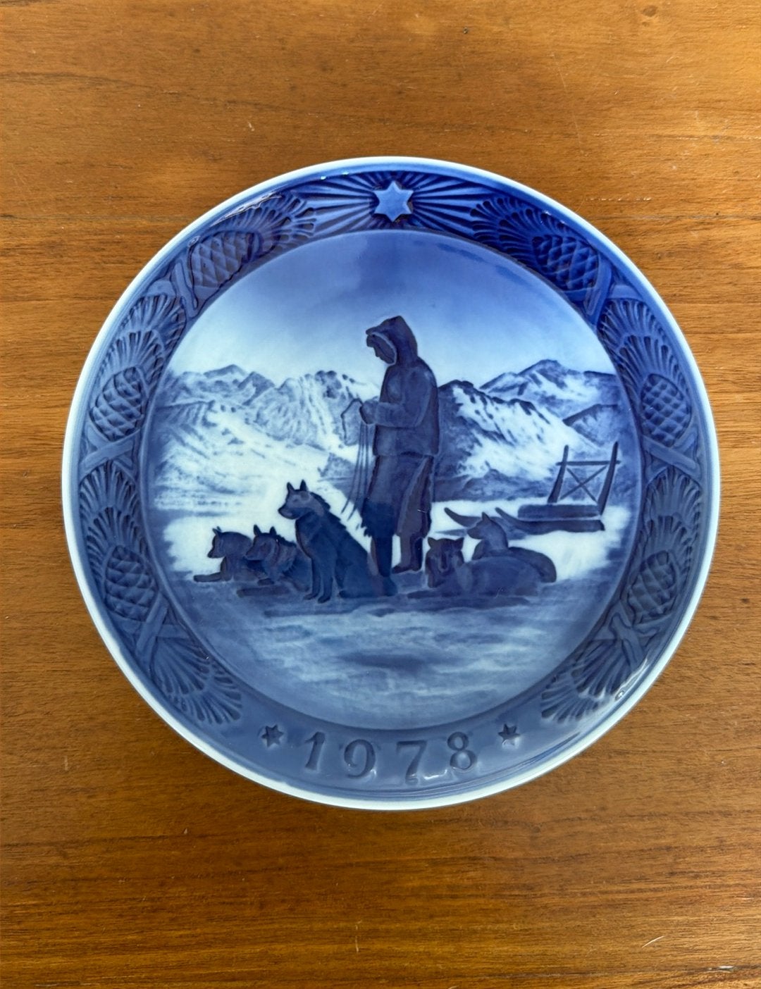 Royal Copenhagen kerst wandbord 1978, Ophalen of Verzenden, Zo goed als nieuw