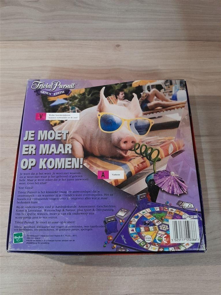 Trivial Pursuit - genus editie - triviant - s5682, Verzenden, Zo goed als nieuw