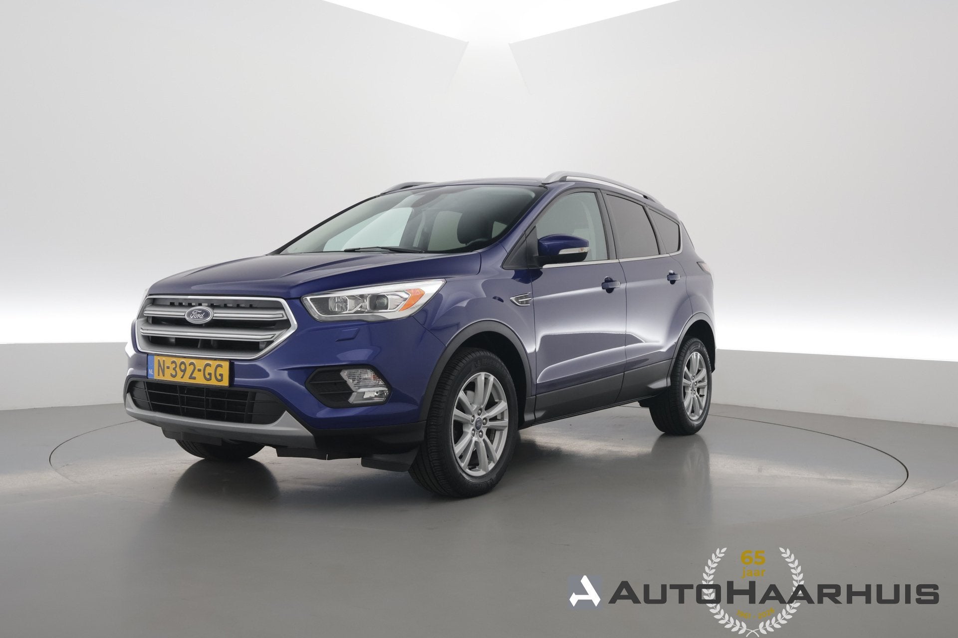 Ford Kuga 1.5 EcoBoost Titanium | Rijklaar! | Stoelverw. | C, 12 maanden, Euro 6, 4 cilinders, Blauw