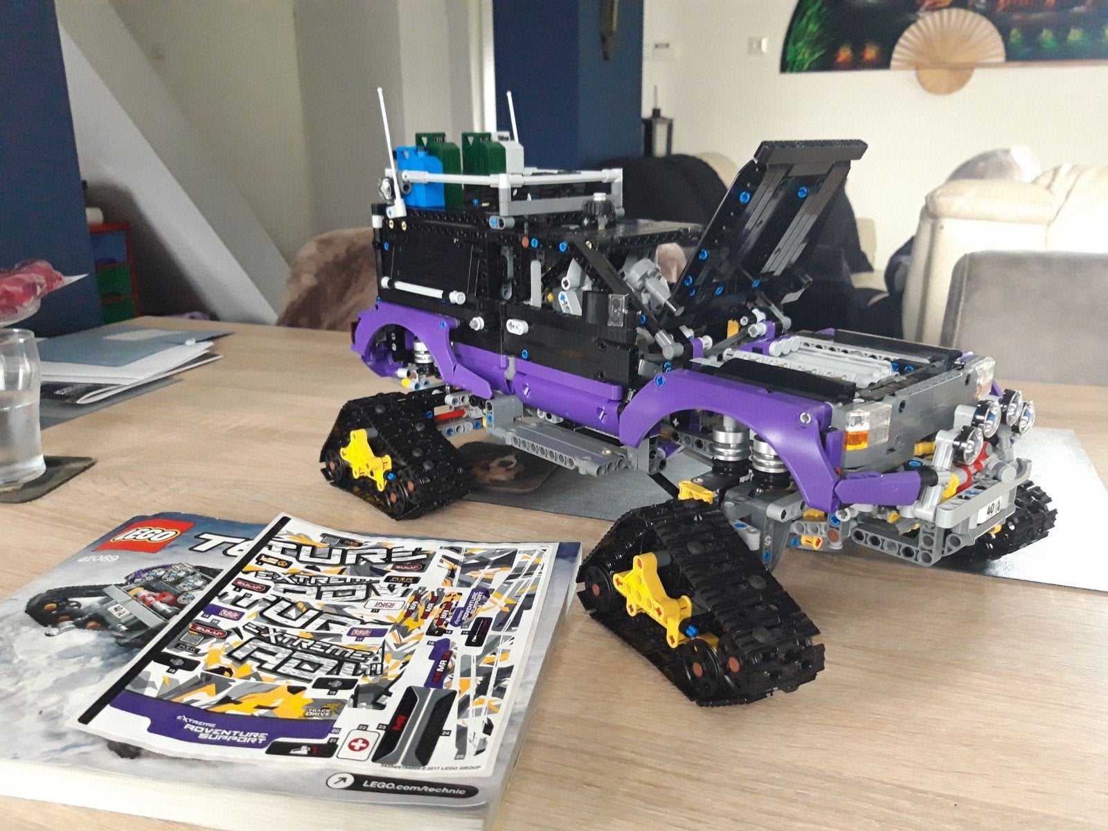 lego 42069, Ophalen