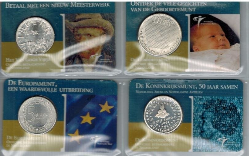 Complete Nederlandse Coincard-verzameling van 119 stuks., Setje, Koningin Beatrix, Euro's, Ophalen of Verzenden