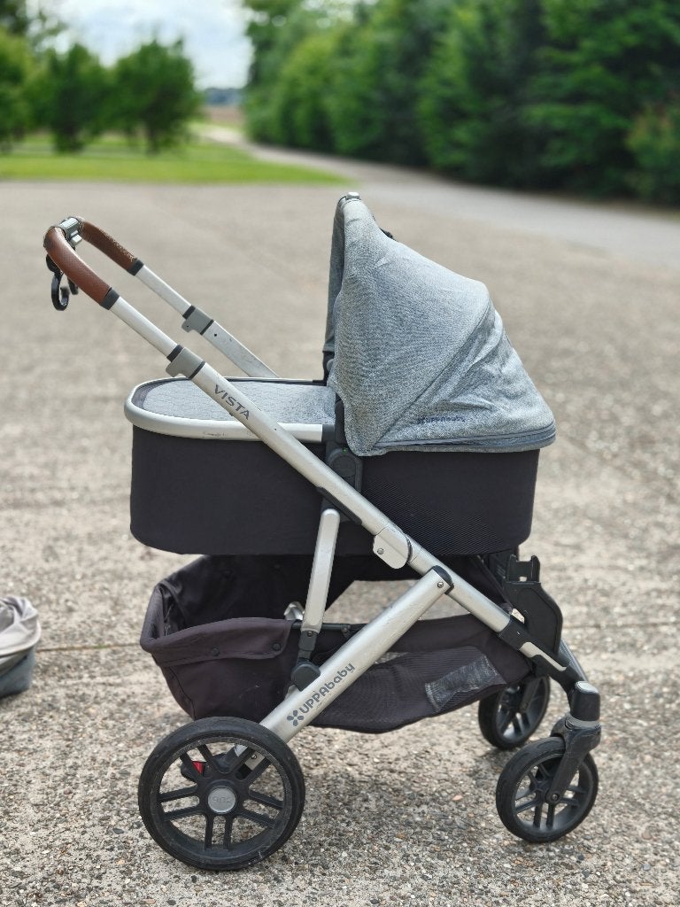 Uppababy kinderwagen, Gebruikt, Verstelbare duwstang, Ophalen, Kinderwagen