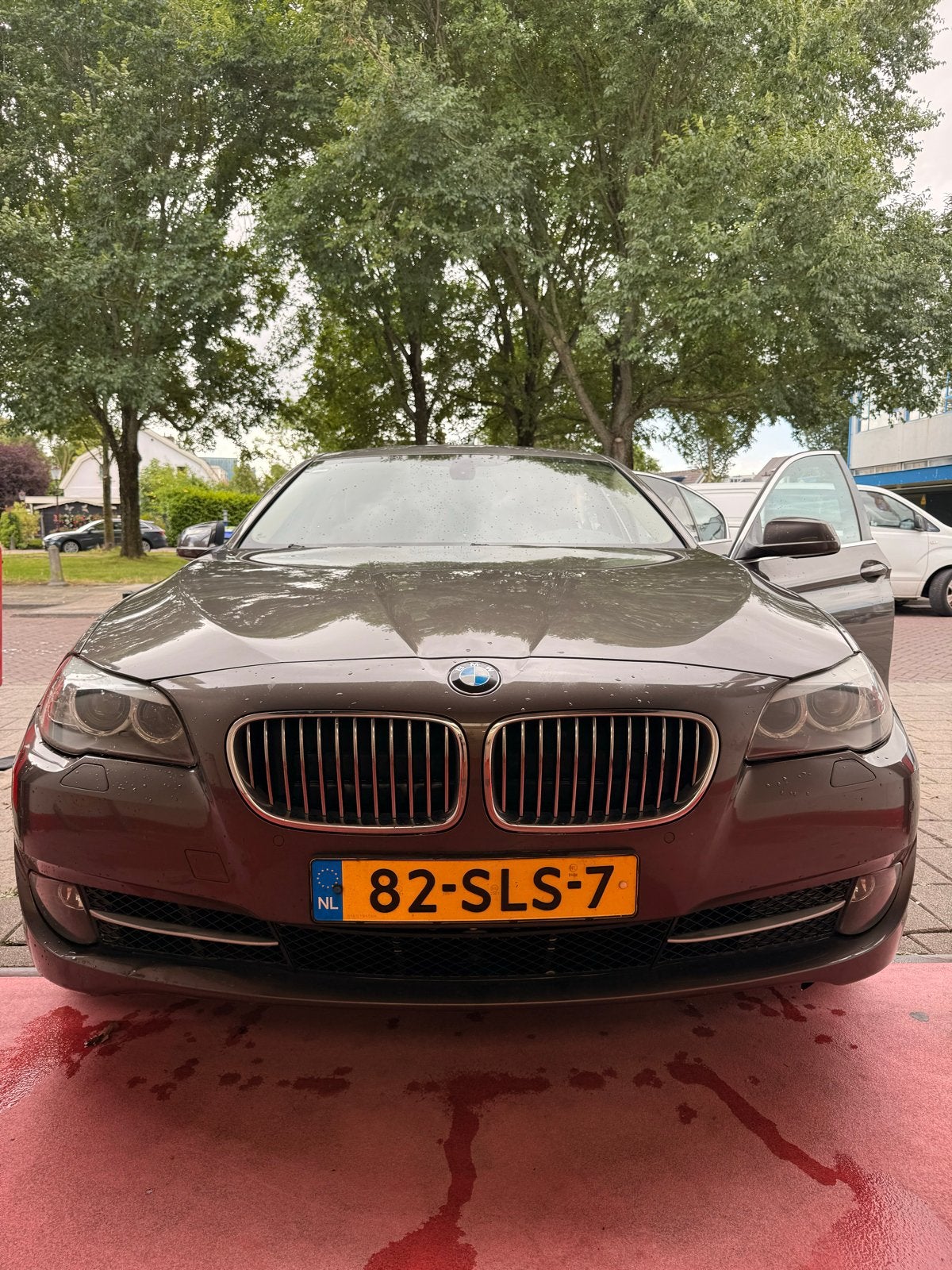 BMW 5-Serie 520i 184pk Aut. 2011 Bruin, 4 cilinders, Origineel Nederlands, Particulier, 5-Serie