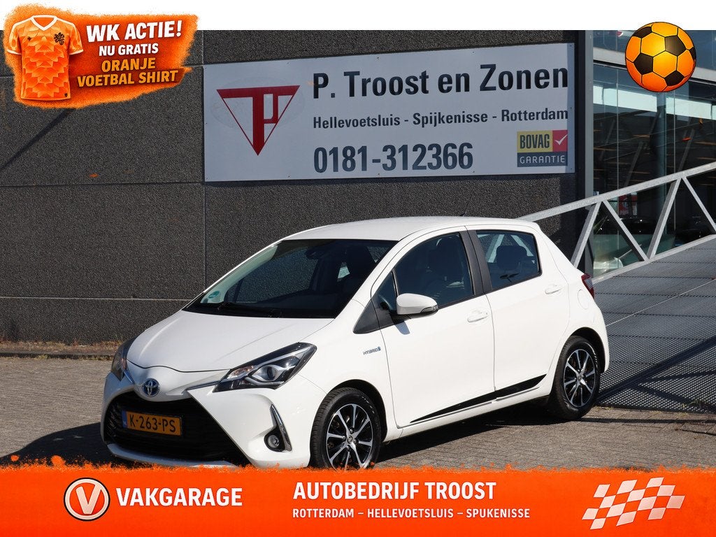 Toyota Yaris 1.5 Hybrid Automaat Dealeronderhouden/Achteruit, 12 maanden, Gebruikt, 4 cilinders, Bedrijf