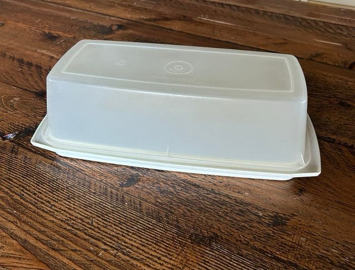 Cake bewaardoos van tupperware, Ophalen of Verzenden, Gebruikt, Bewaardoos