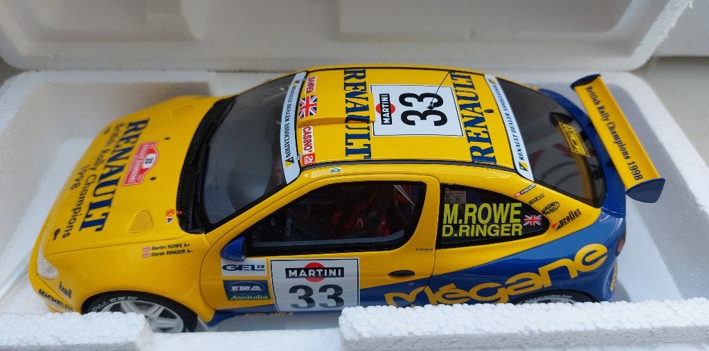OttoMobile 1:18 Renault Megane Maxi No.33, Rally San Remo, Ophalen of Verzenden, Nieuw, Auto, OttOMobile