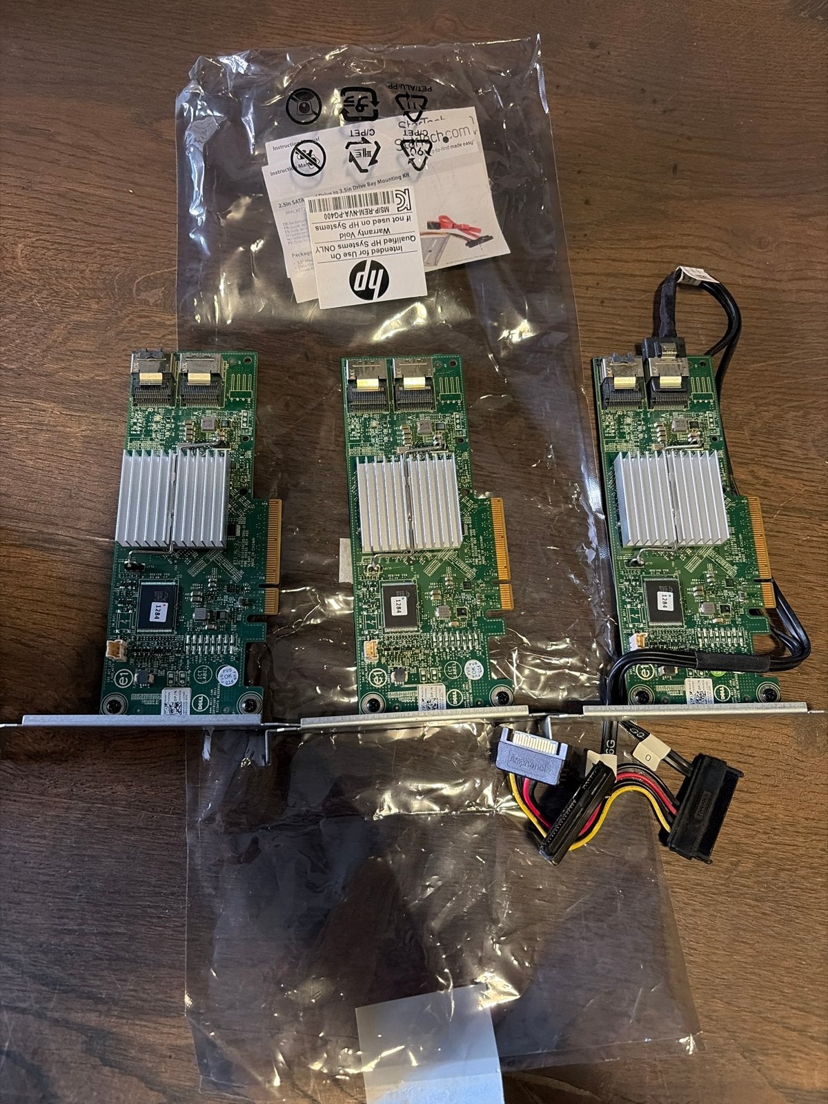 3x HP Smart Array P420i SAS/SATA RAID Controller Kaarten, PCI-Express 3, Overige soorten, Ophalen of Verzenden, Overige chipsets