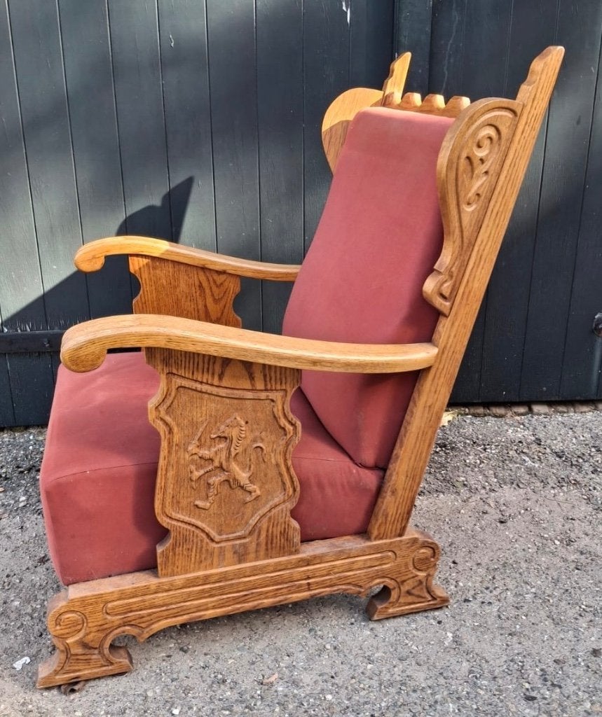 Brocante stoelen (2 stuks), Huis en Inrichting, Stoelen, Ophalen, Gebruikt, Twee, Overige kleuren