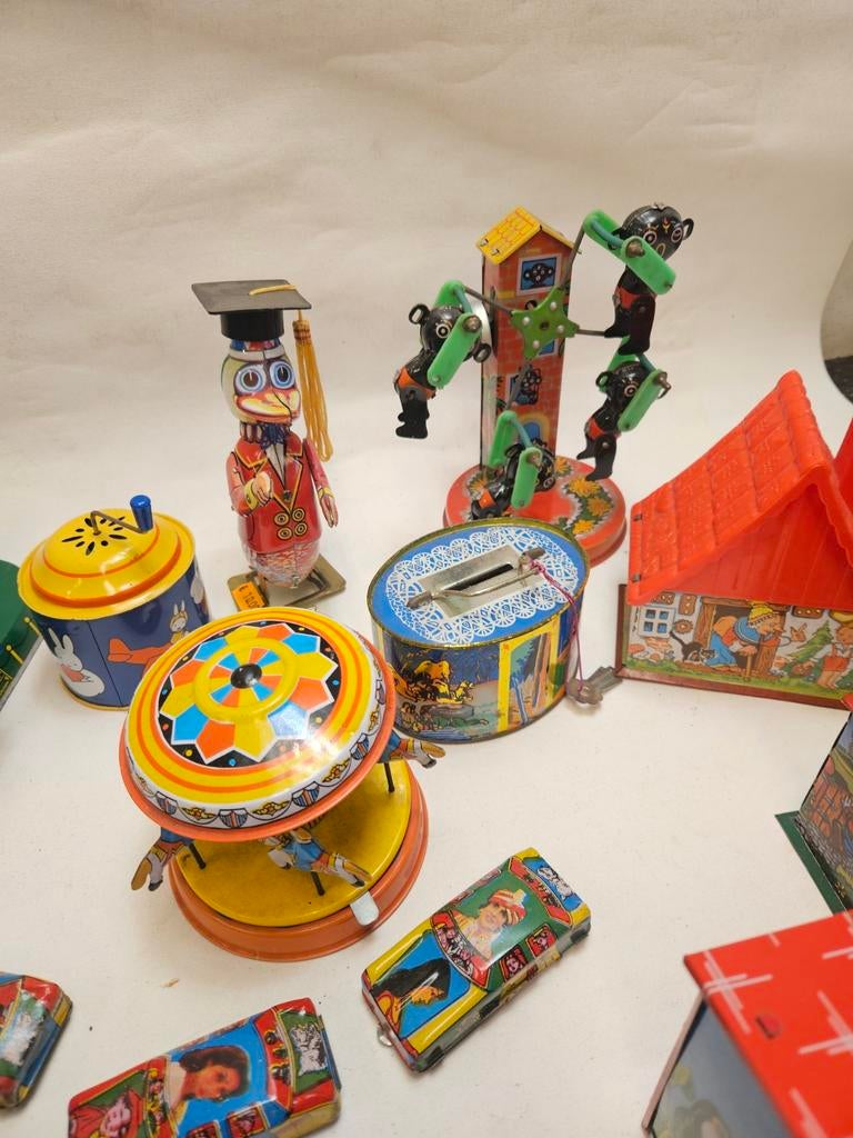 Vintage Blikken Speelgoed Collectie ., Antiek en Kunst, Ophalen of Verzenden