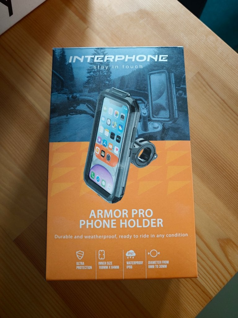 Armor Pro Motor/Fiets Telefoonhouder (Waterdicht - Nieuw), Ophalen of Verzenden, Nieuw, Fiets