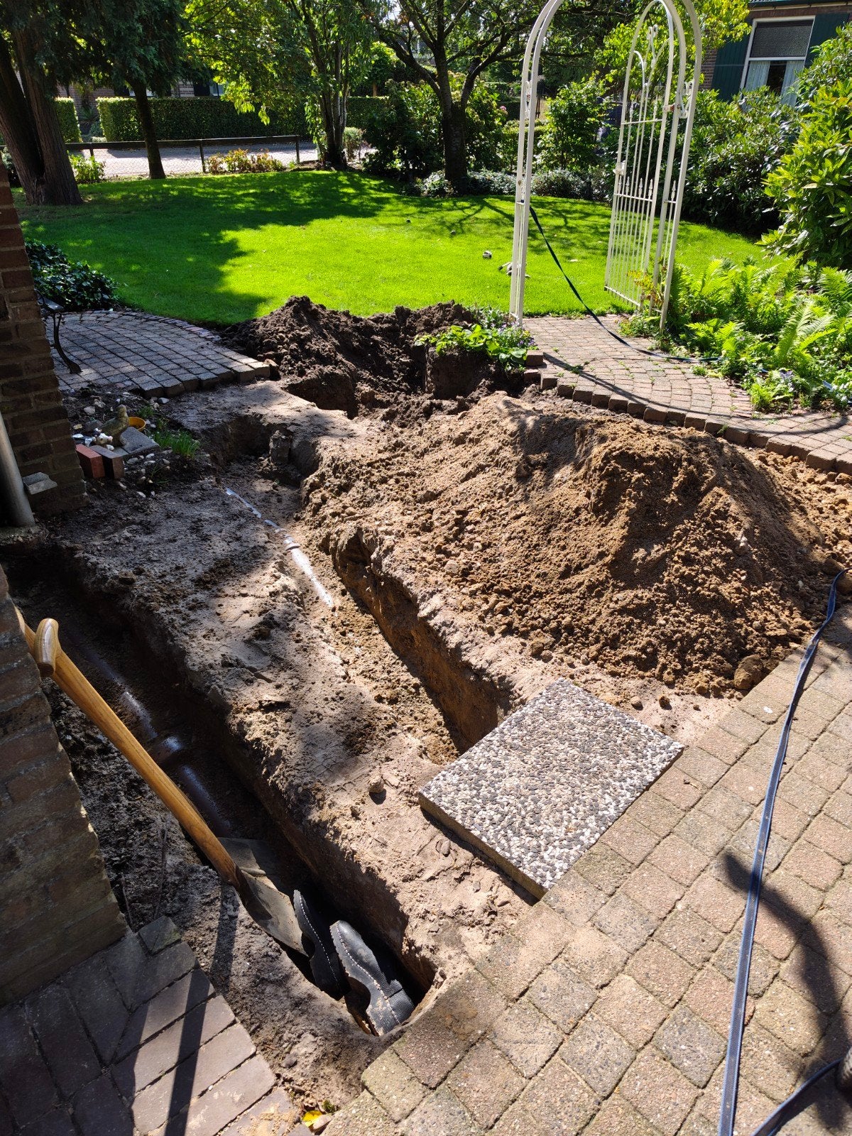 Gratis grond, Tuin en Terras, Zand, Ophalen