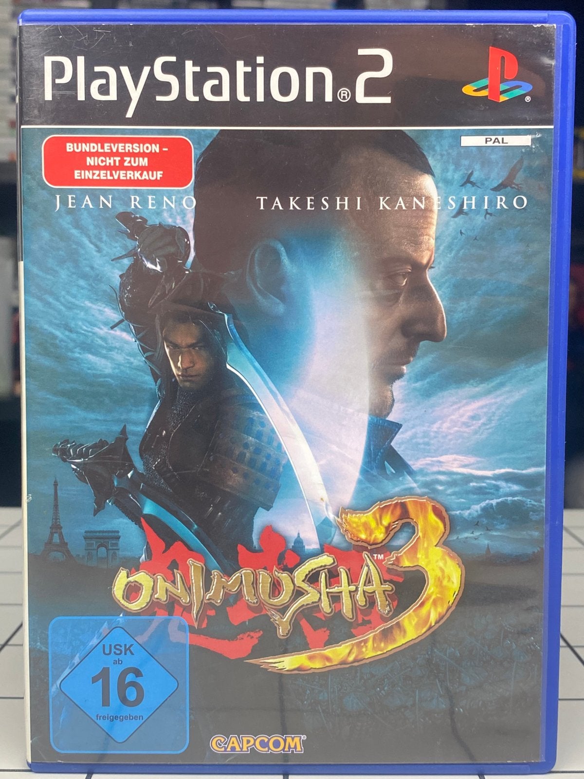 Onimusha 3 - PS2 PlayStation 2 Game - Compleet - Capcom, Spelcomputers en Games, 1 speler, Info@capcom.com, Ophalen of Verzenden