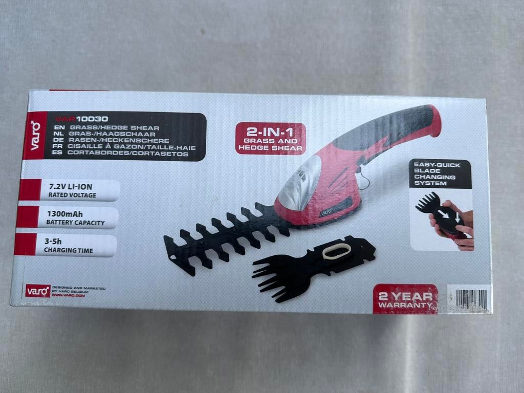 Gras-/Haagschasr electrisch., Tuin en Terras, Hand-tuingereedschap, Zo goed als nieuw, Overige soorten, Ophalen of Verzenden
