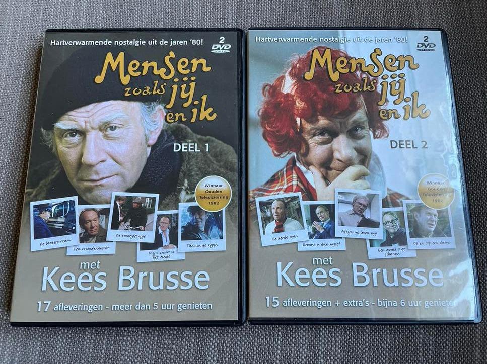 Mensen zoals jij en ik - Kees Brusse (Deel 1 & 2), Cd's en Dvd's, Alle leeftijden, Boxset, Drama, Ophalen of Verzenden