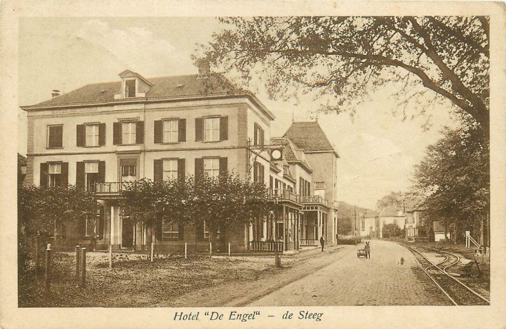 702-035-019 De Steeg Hotel De Engel, Verzenden, Voor 1920, Gelderland