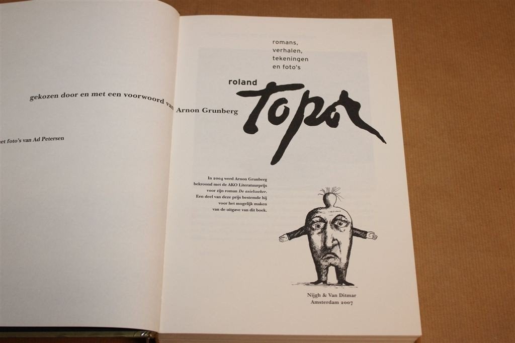Roland Topor — Verzameld Werk met Tekeningen en CD, Ophalen of Verzenden, Gelezen
