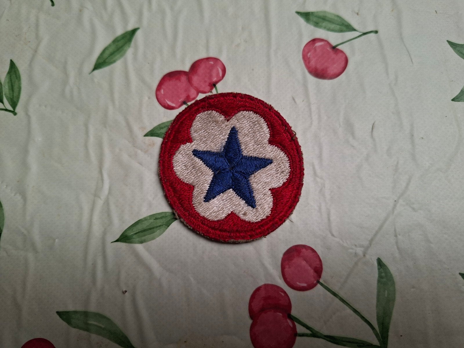 Originele Amerikaanse WO2 Patch - Embleem, Ophalen