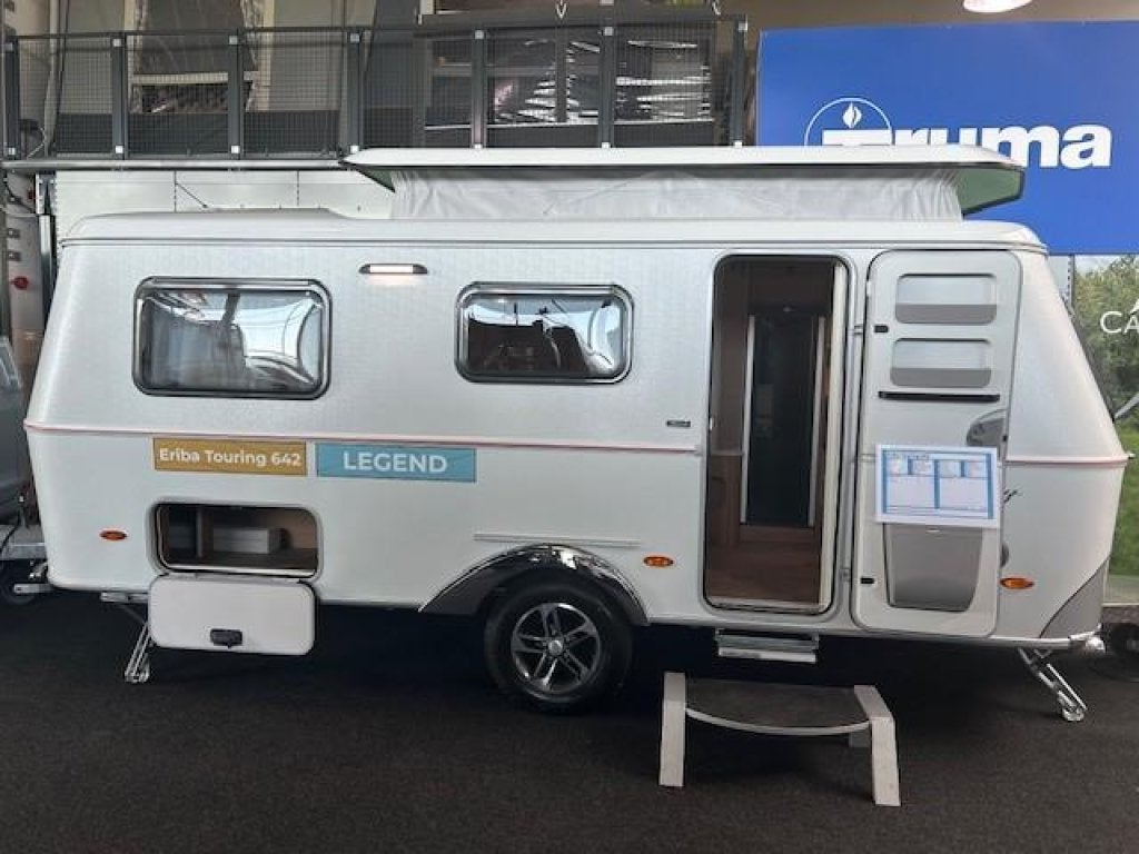 Eriba Touring 642, Standaardzit, Schokbreker, Bedrijf, Tot en met 3