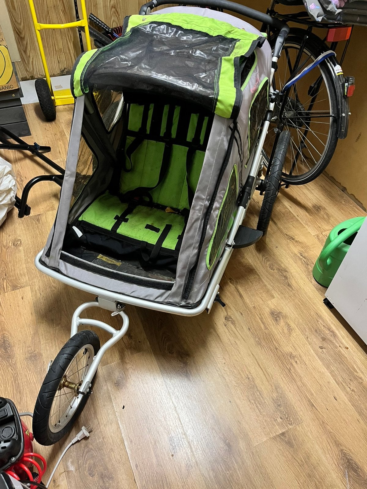 Fietskar 3 wiel, Ophalen, Zo goed als nieuw, Kinderkar