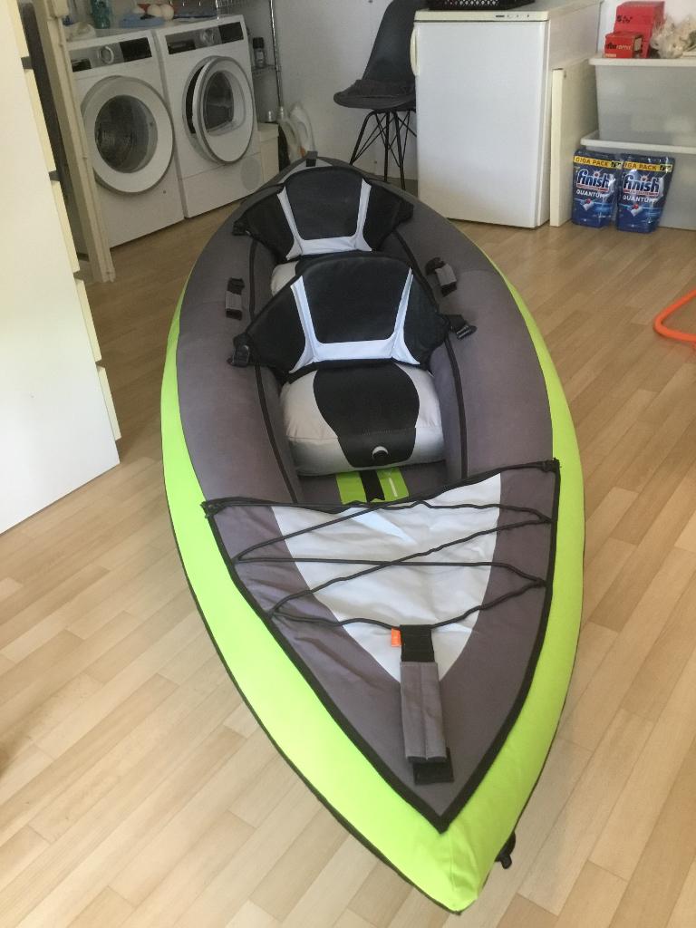 Opblaaskano/kayak, Watersport en Boten, Ophalen, Opblaasbaar, Kajak, Twee personen