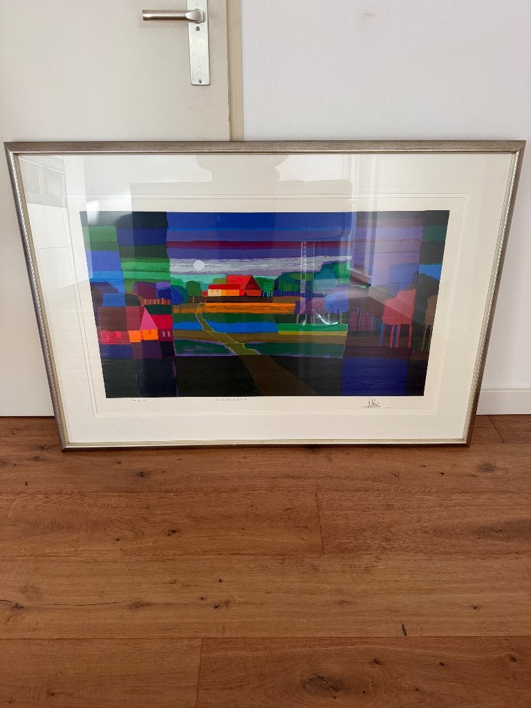 Kunst, Ophalen, Achter glas