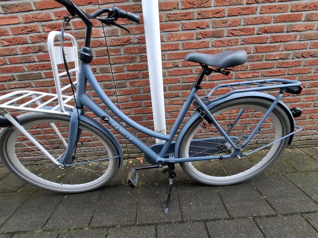 Gazelle Puur NL fiets 54 cm meisje/dame, Fietsen en Brommers, Fietsen | Dames | Damesfietsen, Ophalen, 53 tot 56 cm, Versnellingen