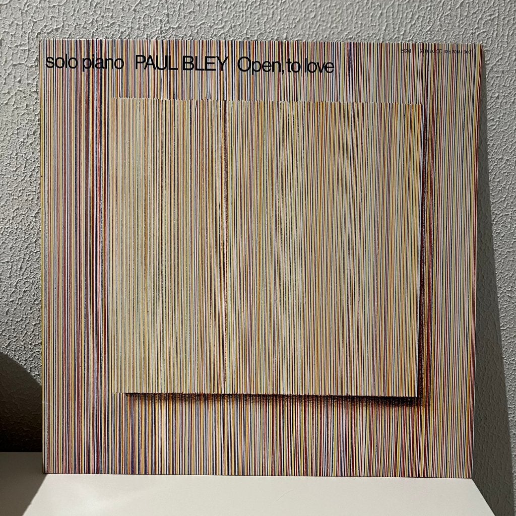 LP Paul Bley Open To Love ECM Japan 1983, Cd's en Dvd's, LP, Inclusief insert, Ophalen of Verzenden, Zo goed als nieuw