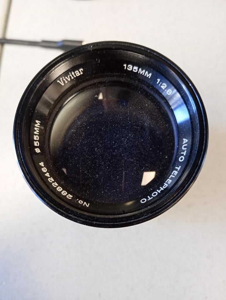 Vivitar 135mm 1:2.8 Auto Telephoto lens, Ophalen of Verzenden, Gebruikt, Telelens