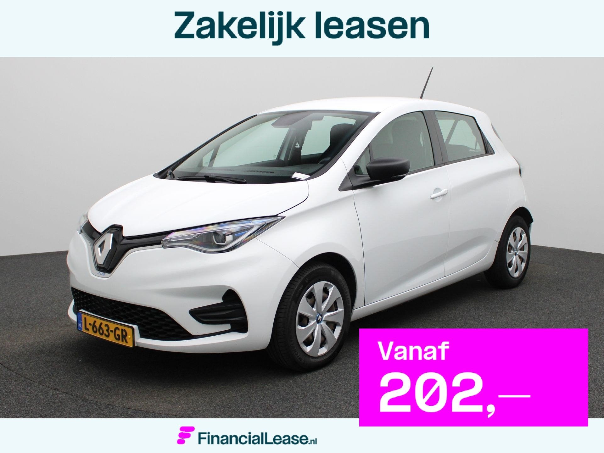 Renault ZOE R110 Life 52 kWh | Apple Carplay / Android Auto, 12 maanden, Stof, Gebruikt, 395 km