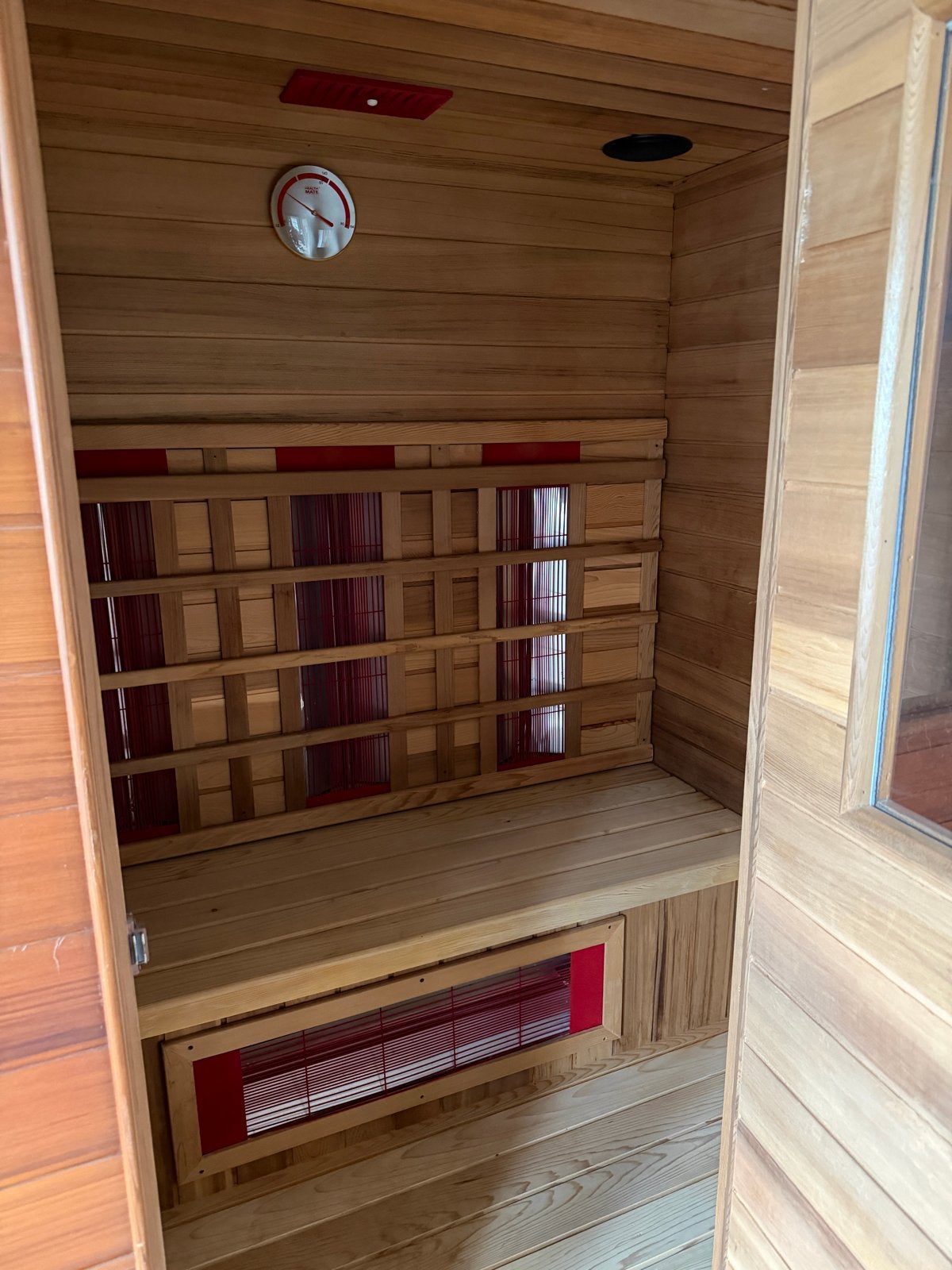 Infrarood sauna Health Mate, Sport en Fitness, Sauna, Ophalen, Zo goed als nieuw, Infrarood, Complete sauna