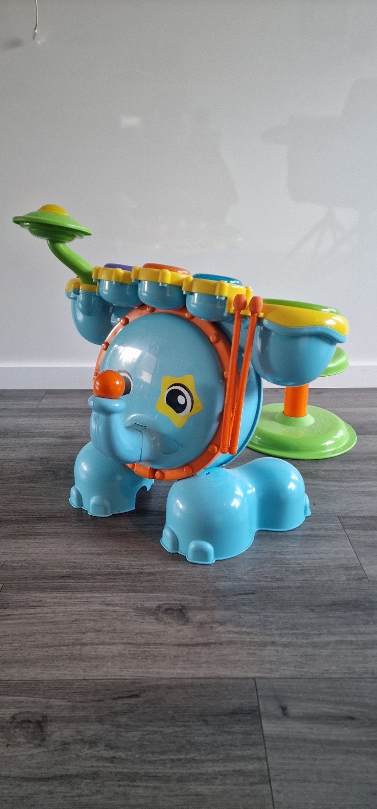Vtech Rock en Leer Drumstel - Interactief Muziekplezier, Kinderen en Baby's, Ophalen, Zo goed als nieuw, 2 tot 4 jaar