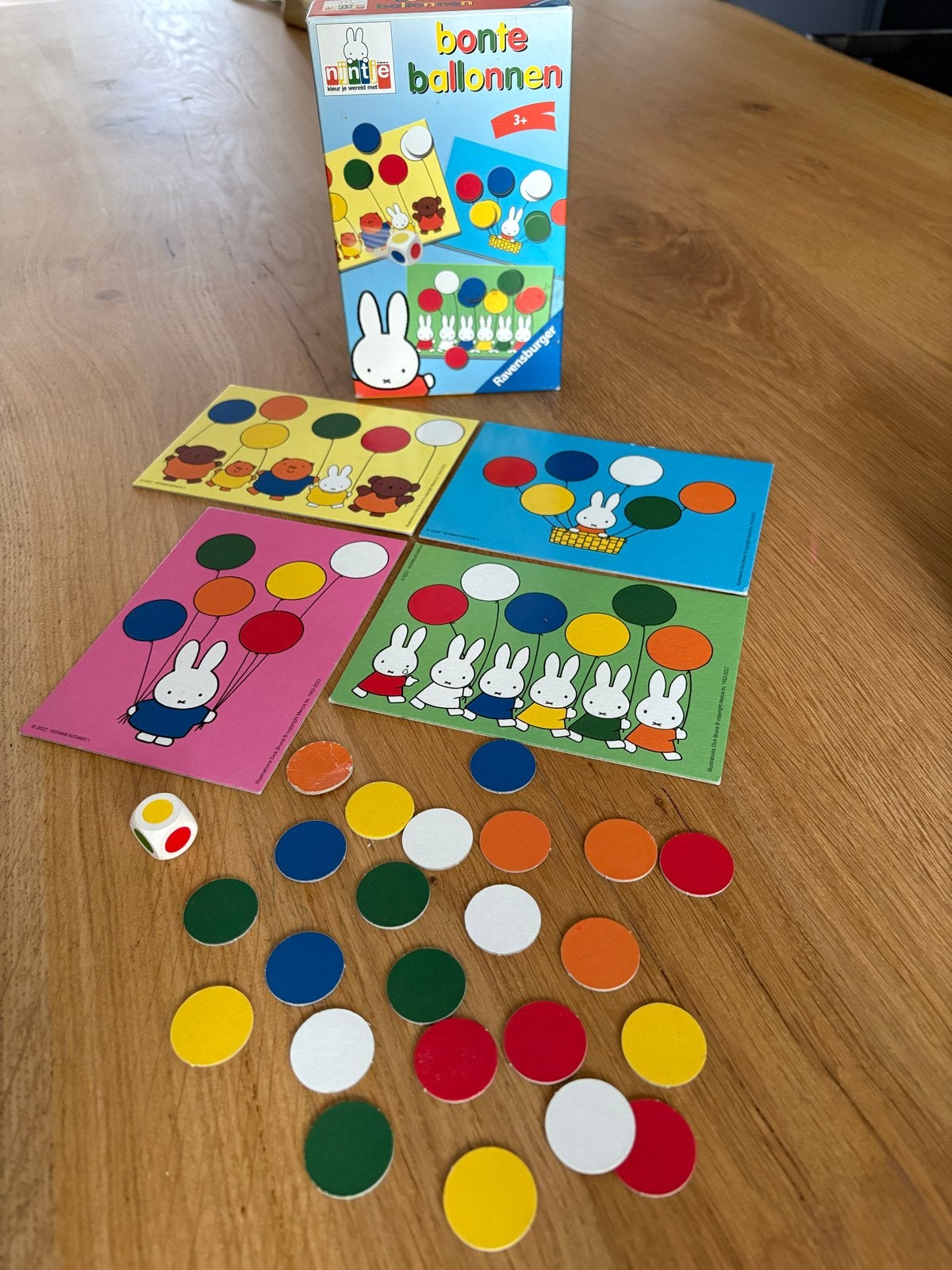 Nijntje Bonte Ballonnen Spel (3+ jaar), Ophalen of Verzenden, Gebruikt