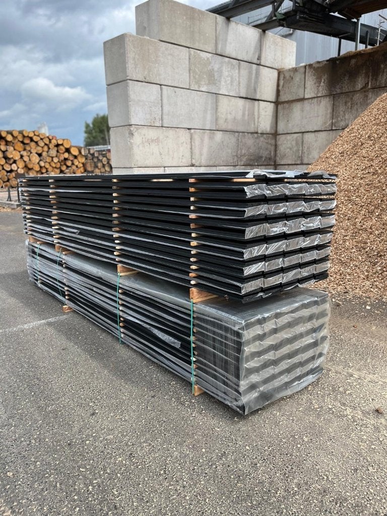 Zwart zweeds rabat van douglashout, Ophalen, Nieuw, 250 cm of meer, Planken