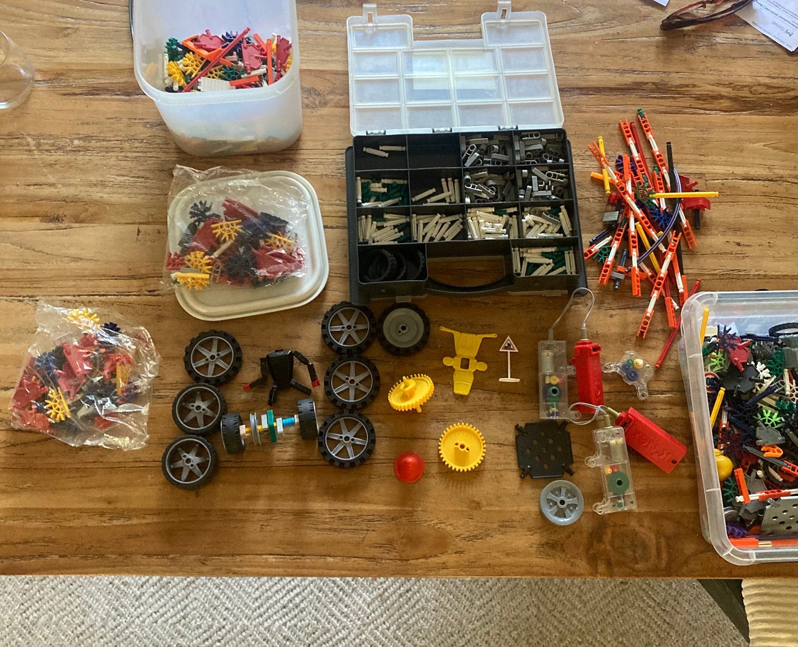 K’nex, Ophalen, Gebruikt, Accessoires
