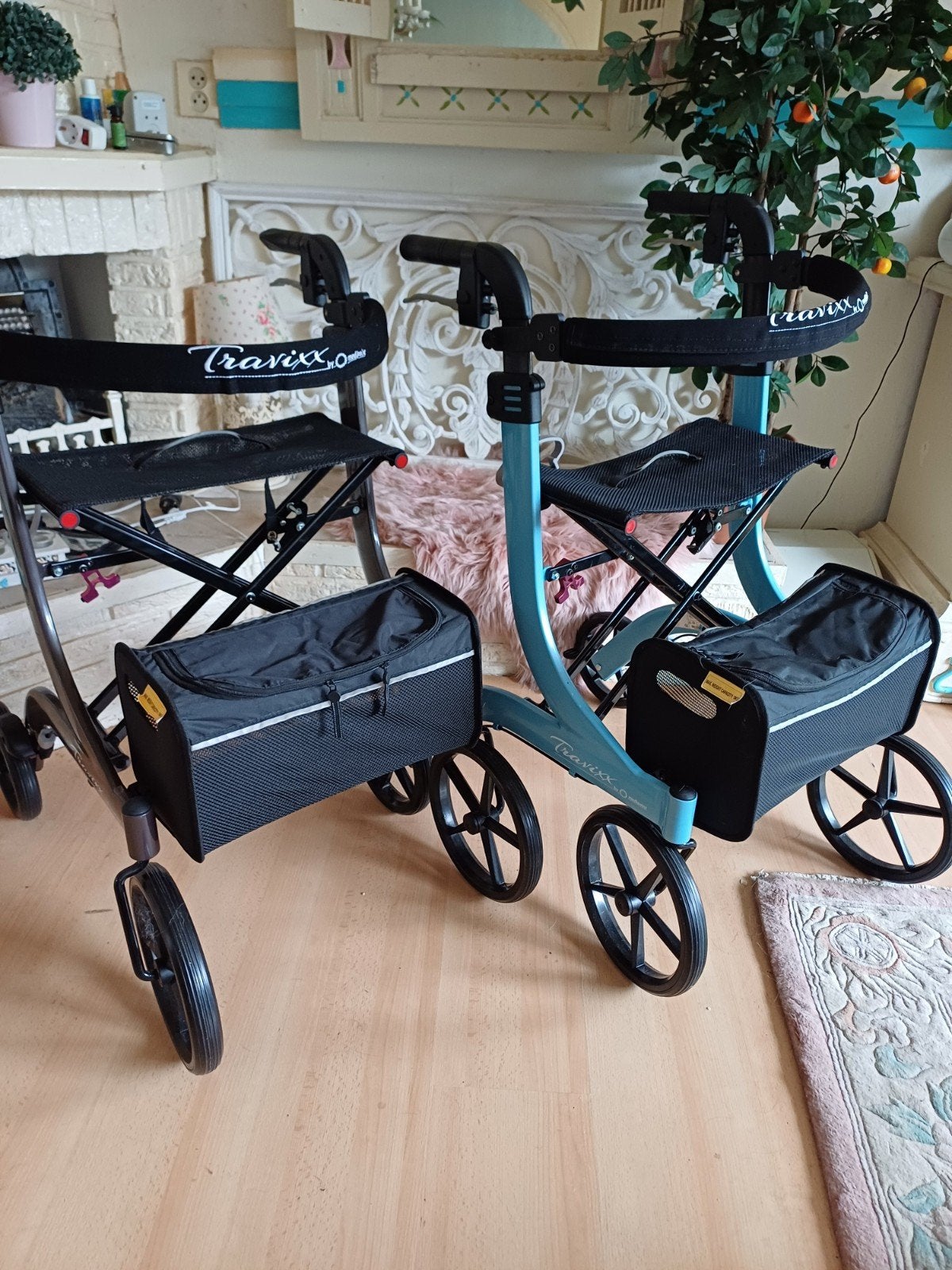 Travixx  nieuwstaat lichtgewicht rollator vanaf, Diversen, Rollators, Zo goed als nieuw, Lichtgewicht, Ophalen of Verzenden