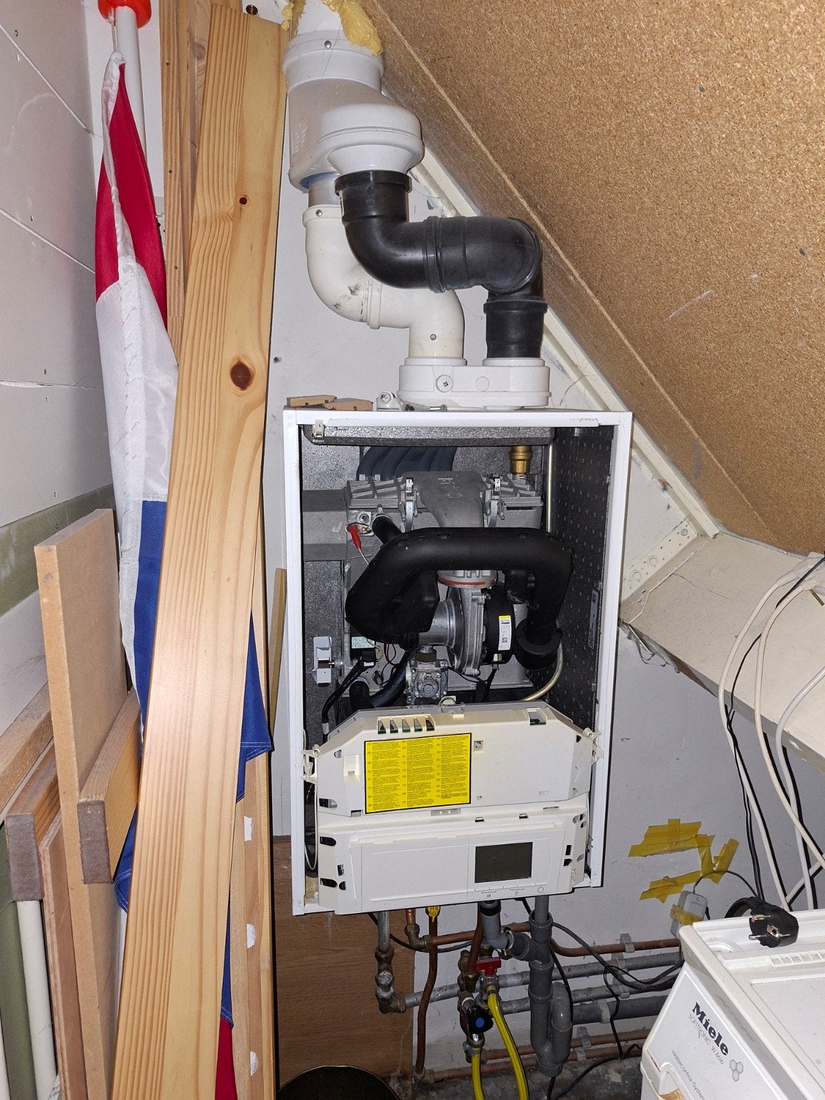 Geiser (defect) of onderdelen te koop, Doe-het-zelf en Verbouw, Geisers en Boilers, Ophalen, Gebruikt, Aardgas, Geiser