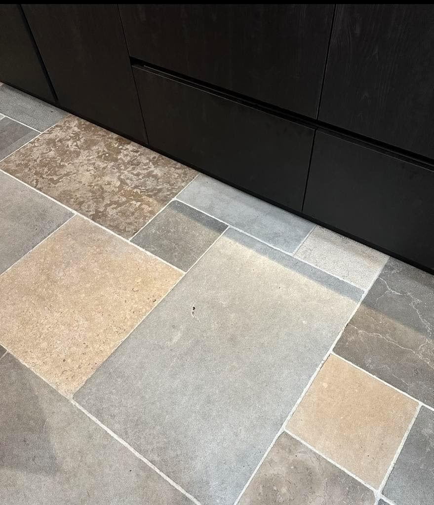 Mooie Bourgondische dallen vloer, Ophalen of Verzenden, Nieuw, 75 m² of meer, Parket